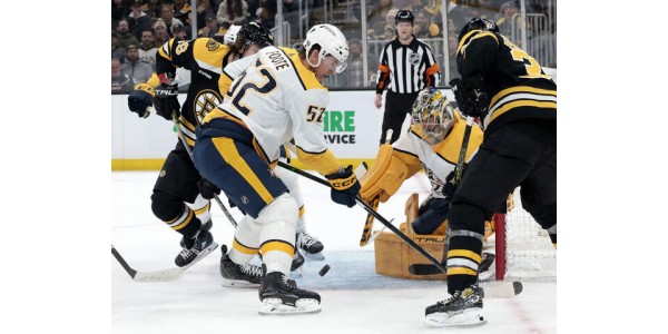 10letá cesta brankáře Nashvillu Predators Juuse Sarose